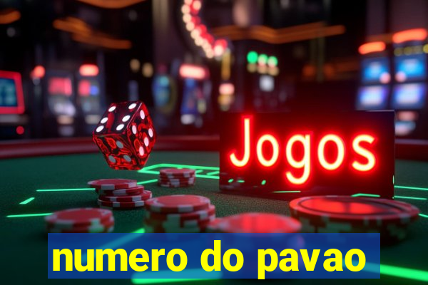 numero do pavao